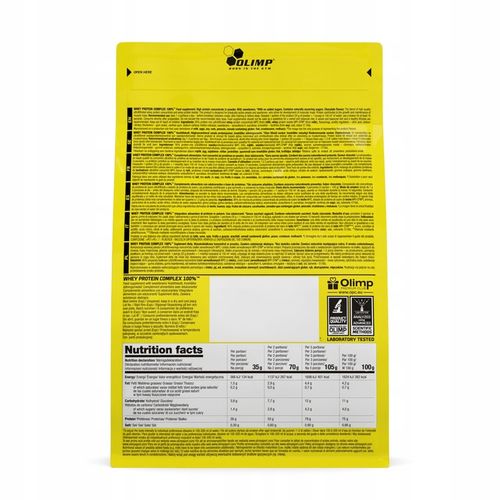 OLIMP WHEY PROTEIN COMPLEX 700g BIAŁKO WPC ODŻYWKA BIAŁKOWA WHEY na Arena.pl
