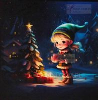 Święta 1 - Panel Welur - 240g/m2