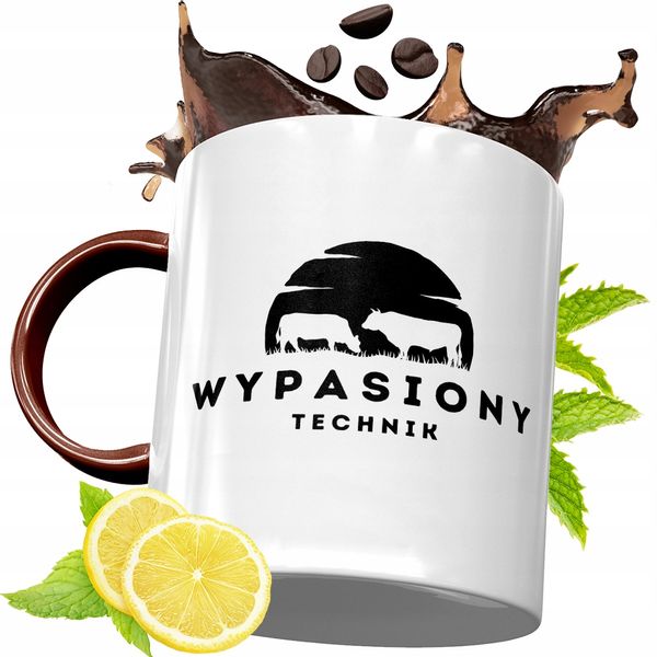 Kubek Bordowy Dla Technika Na Urodziny Prezent Z Nadrukiem Ze Zdjęciem zdjęcie 1