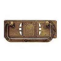 UCHWYT MEBLOWY JUGENDSTIL 06324.06400.03 Rozstaw w mm - 64, Kolor pokrycia - Patyna na mosiądzu