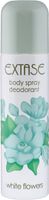 EXTASE Dezodorant body spray WHITE FLOWERS 150ml