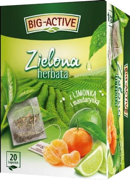 BIG ACTIVE Zielona 20tb Mandarynka Limon zdjęcie 1