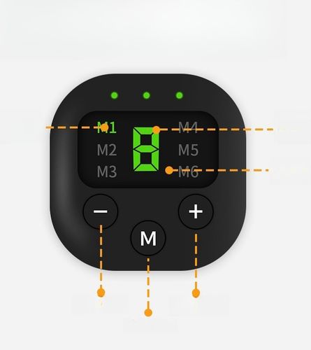 ELEKTROSTYMULATOR PAS MASAŻER WIBRUJĄCY ODCHUDZAJĄCY DO MIĘŚNI BRZUCHA 6W1 na Arena.pl