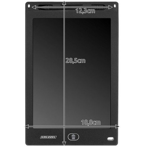 Tablet Do Rysowania 12" Czarny Kruzzel 22456 na Arena.pl