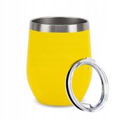 Kubek do Yerba Mate Matero TermoLid Żółte 350ml z Pokrywką