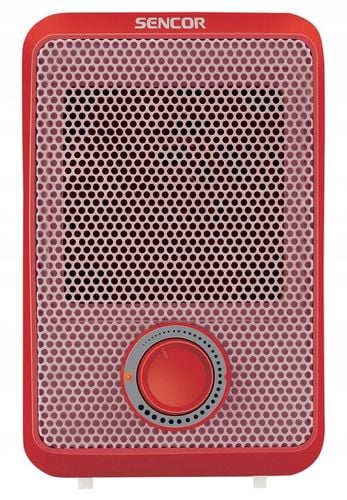 Farelka Mini Grzejnik Elektryczny Sencor 600 W Czerwony Termostat na Arena.pl