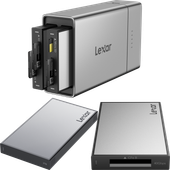 Lexar Professional Workflow Go I CFexpress 4.0 Type B reader and 2TB SSD