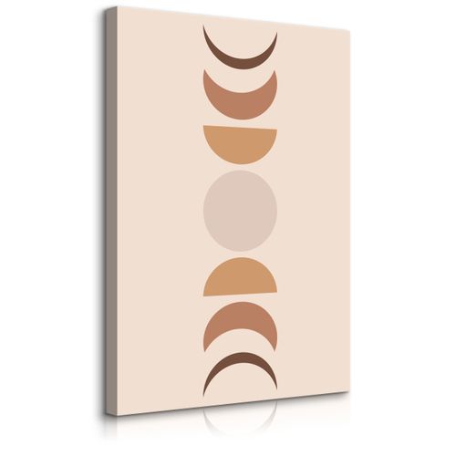 Obraz Na Płótnie Do Salonu Słońce Księżyc Abstrakcja Styl Boho 40cm x 60cm na Arena.pl