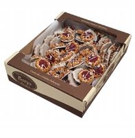 Ciastka kruche z marmoladą i polew Borys Rozetka owocowa z białą