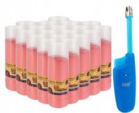 WKŁADY DO ZNICZY 96h 17,3 cm OLEJOWE 20SZT GRATIS