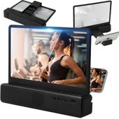 Ekran powiększający lupa wzmacniacz ekranu do telefonu z głośnikiem Bluetooth 5W