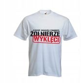 Koszulki PATRIOTYCZNE T-shirt ŻOŁNIERZE WYKLĘCI