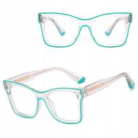 SOLIDNE Damskie Okulary Zerówki do KOMPUTERA Blue Light OPRAWKI Teleskopy