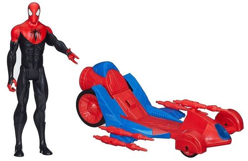 SPIDERMAN + SAMOCHÓD TURBO RACER HASBRO DUŻY MODEL na Arena.pl