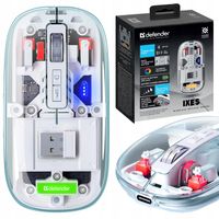 Myszka bezprzewodowa Defender IXES MM-999 optyczna 2400dpi 2.4GHz Bluetooth