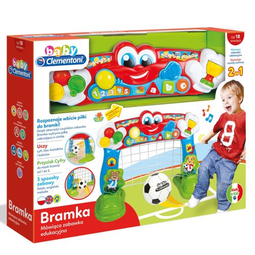 OUTLET CLEMENTONI Bramka interaktywna 2w1 na Arena.pl