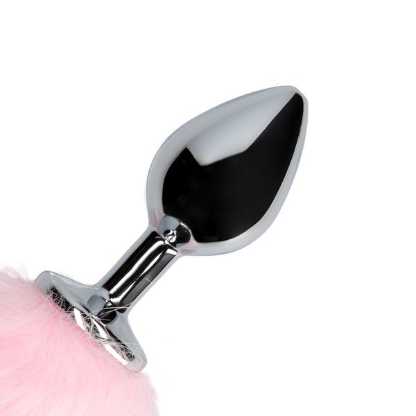 Light-Up Fox Tail With Metal Butt Plug zdjęcie 7