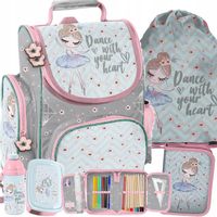 SZKOLNY TORNISTER BALETNICA TANCERKA DZIEWCZĘCY