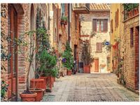 50X70CM STARA ALEJKA TOSKANII OBRAZ POKOJU DREWNINE