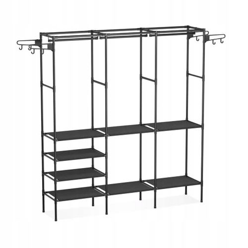 Szafa Duża Ubrania Stojak Wieszak Półki Mark Adler na Arena.pl