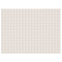 Koc obciążeniowy, kremowy, 152x203 cm, 7 kg, tkanina