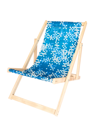 Leżak Plażowy Beż, Leżak Drewniany ,Leżak Ogrodowy na Arena.pl