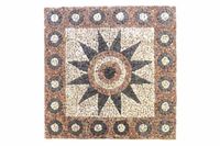 DIVERO - mozaika Kwiat 120 cm x 120 cm