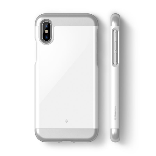 Caseology Savoy Case Etui do iPhone Xs/X (White) na Arena.pl