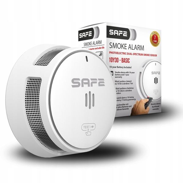 Alarm pożarowy SAFE 10Y30-BASIC zdjęcie 1