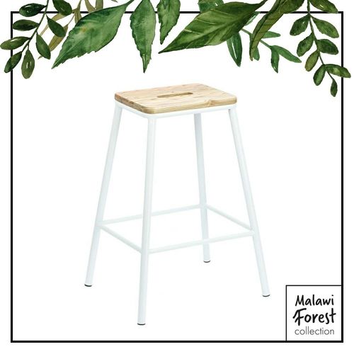 Stołek Barowy Seattle White na Arena.pl