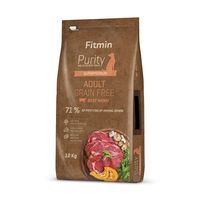 Fitmin dog Purity Grain Free Adult Beef12kg+GRATIS