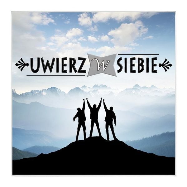 Uwierz w siebie - magnes szklany zdjęcie 1