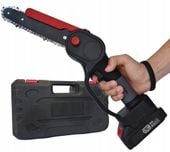 Mini piła łańcuchowa SKU 527 21V 200W 6" akumulator walizka