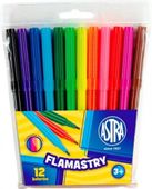 FLAMASTRY 12 KOLORÓW CX ASTRA 5900263230228