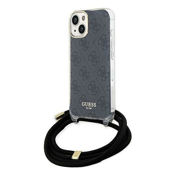 Etui Guess do iPhone 15, iPhone 14, iPhone 13, Czarny zdjęcie 1