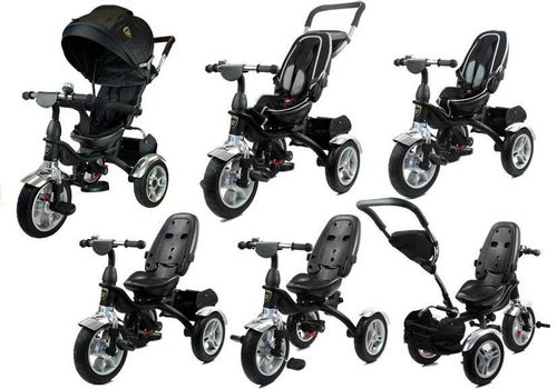 Rower Trójkołowy PRO500 Czarny na Arena.pl