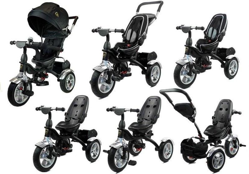 Rower Trójkołowy PRO500 Czarny zdjęcie 4