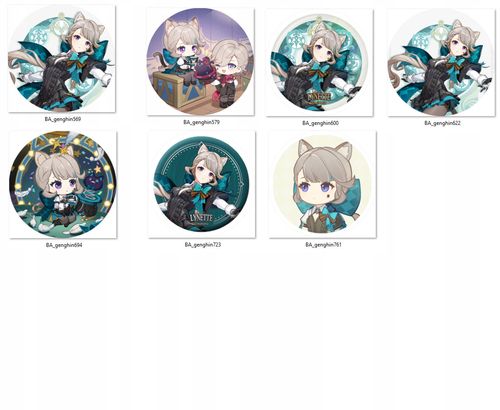 Przypinka Genshin Impact - Lynette DO WYBORU na Arena.pl