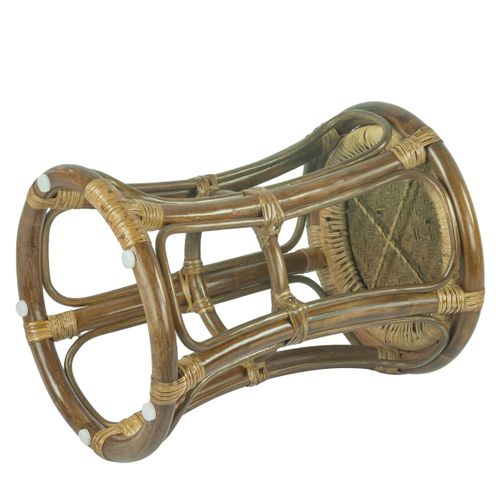 RattaNeo Coral t43 taboret oliwka rattan naturalny na Arena.pl