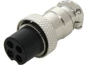 Wtyk CB mikrofonowy 4PIN na kabel