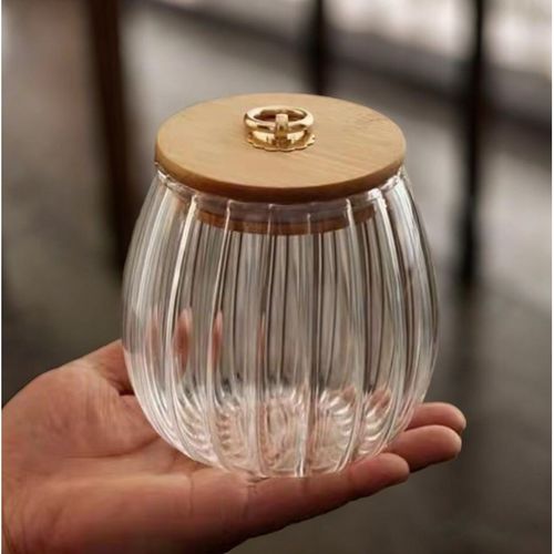 cukiernica,pojemnik z falowanymi ściankami ryflowana 700 ml 1szt szk71 na Arena.pl