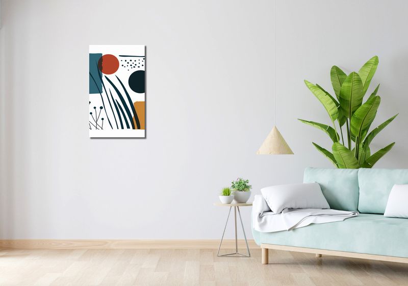 Obraz 40x70cm Przerys nad Treścią zdjęcie 2