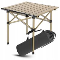 Stół STOLIK TURYSTYCZNY Składany Ogrodowy Aluminiowy 51x53x50 Lekki