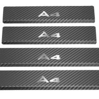 Listwa progowa AUDI A4 B9 Stal nierdzewna 304 carbon 4szt