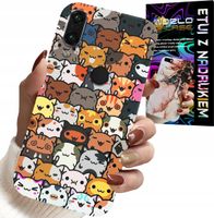 ETUI DO XIAOMI NOTE 7 - PLECKI W SŁODKIE KOTKI, KOTY, OBUDOWA
