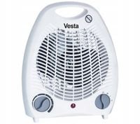 Termowentylator Vesta EFH01N 1000 W 2000 W Biały