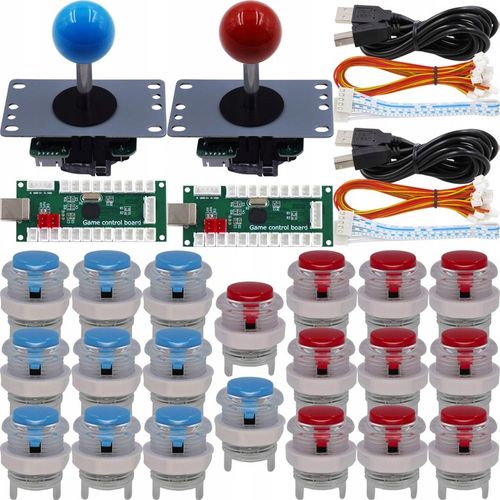 Sj Jx Arcade Game 2 Player Controller Diy Kit na Arena.pl