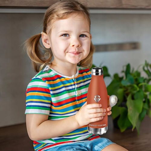 Butelka Termiczna Termos Bidon Kubek na Kawę Herbatę Stal Nierdzewna 500ml na Arena.pl