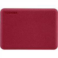Toshiba Canvio | Przenośny | Dysk twardy | 1 TB | USB 3.2 Gen 1 | Czerwony
