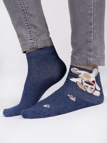 Skarpety dziecięce bawełniane w pieski 3PAK 20-22 YOCLUB na Arena.pl